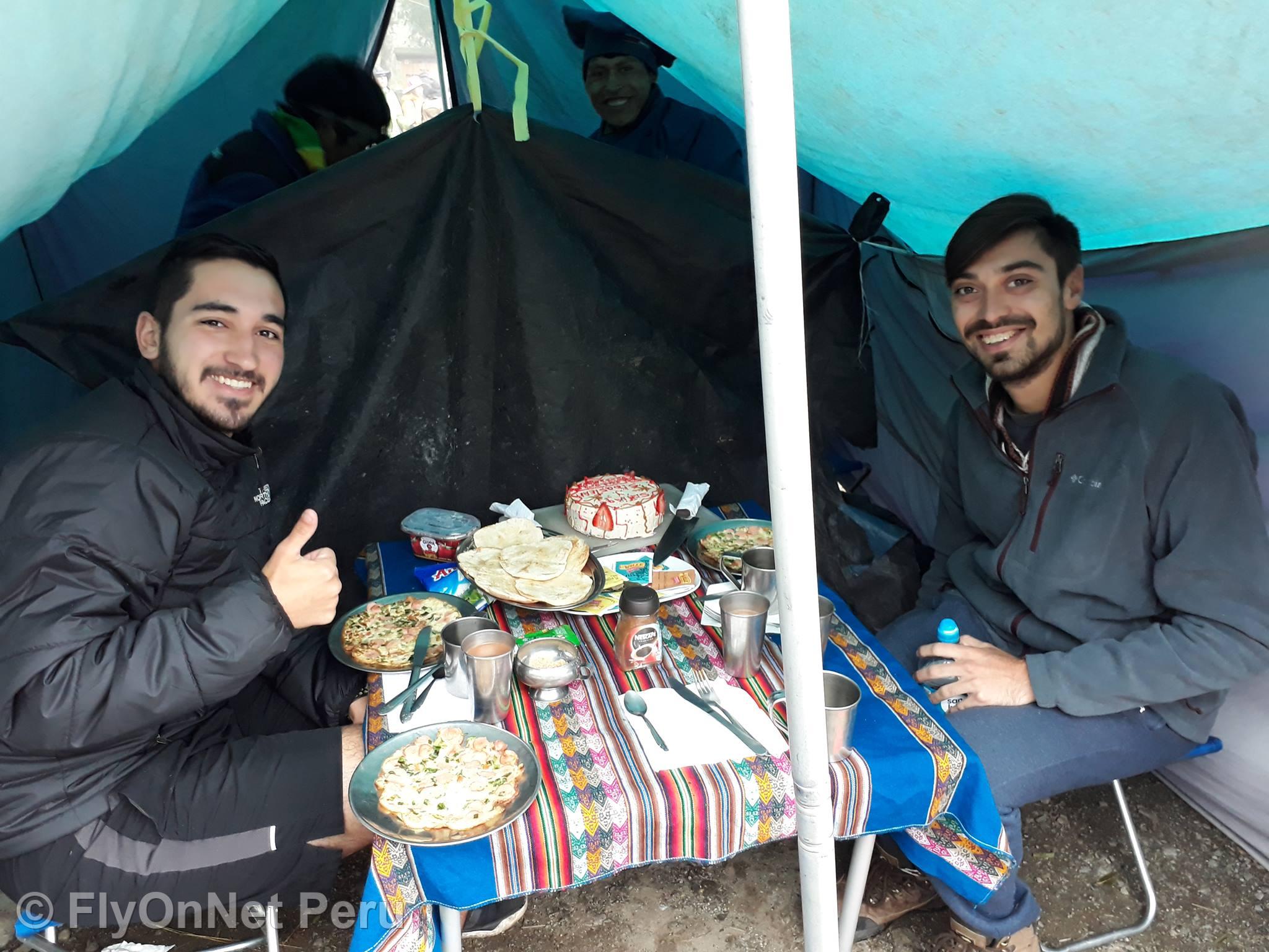 Album fotografico: Pranzo durante il trekking