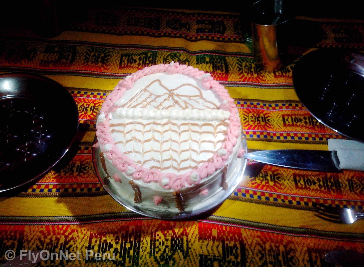 Album fotografico: Torta di compleanno durante il trekking