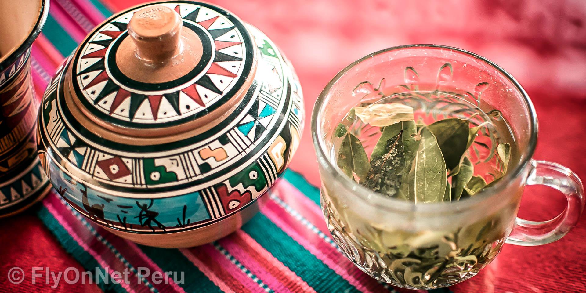 Album fotografico: Infusione di foglie di coca durante il trekking